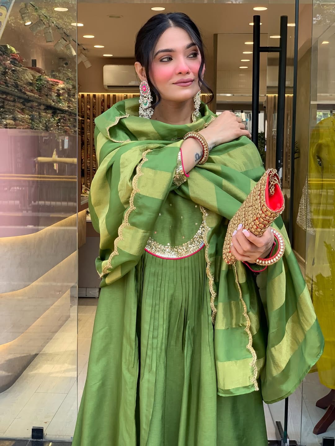 Vanya Maheshwari Silk Suit Set with Dupatta 8 Vanya Maheshwari Silk Suit Set with Dupatta - Image 8