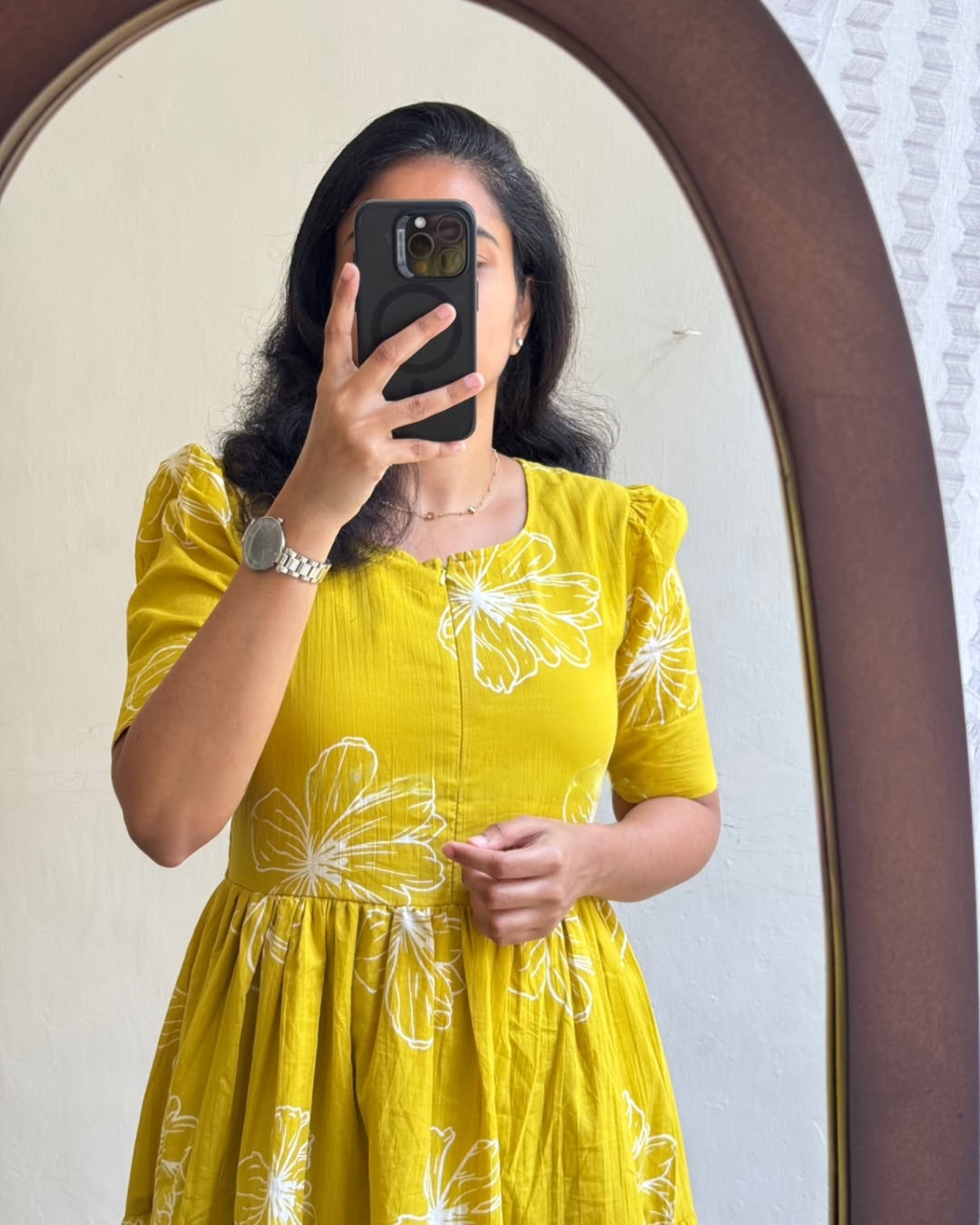 Sunlit Bloom Tiered Midi Dress 2 Sunlit Bloom Tiered Midi Dress - Image 2