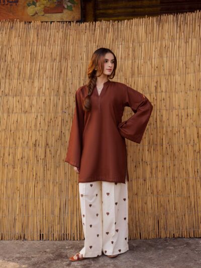Hania Heart 2-Piece Kurta Set